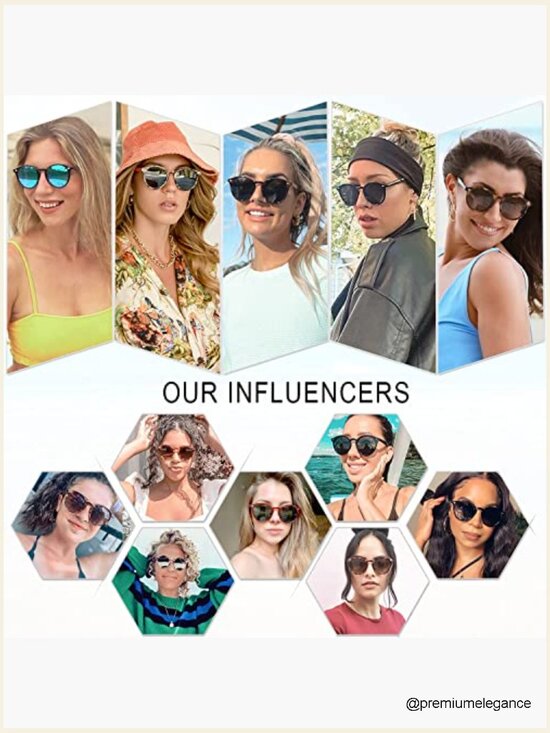Retro Round Polarized Sunglasses Classic Vintage Sunnies UV400 main image 5